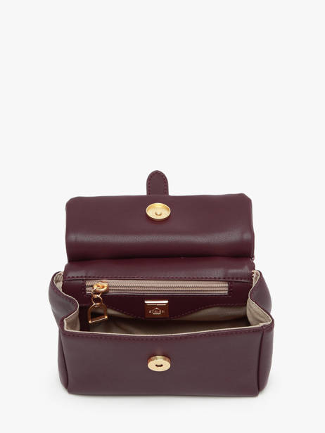 Sac Bandoulière Oxer Cuir Etrier Violet oxer EOXE001S vue secondaire 3