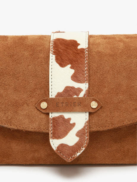 Languette Fantaisie Agnès Etrier Marron agnes EAGN121A vue secondaire 1